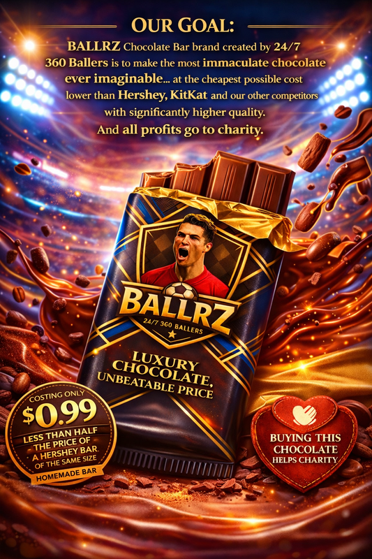 Ballrz Homeade Sports Chocolate Bundle (20 Bars)