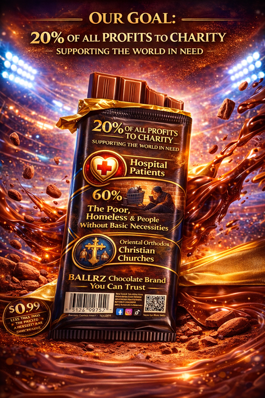Ballrz Homeade Sports Chocolate Bundle (20 Bars)
